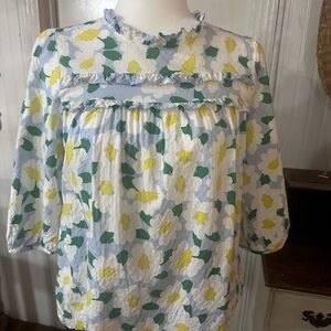 Floral Print Women's Top